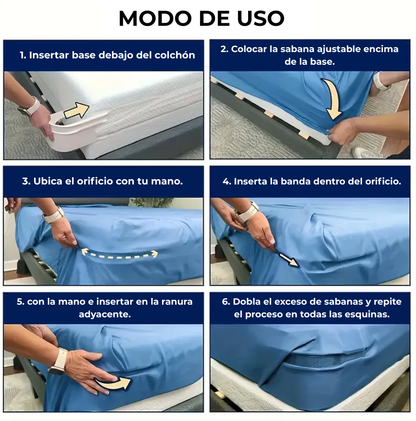 BEDHUG® SUJETADOR DE SABANAS + ENVIO GRATIS